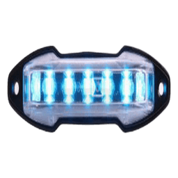 Luz auxiliar con 9 LED color claro angulo de 180 grados