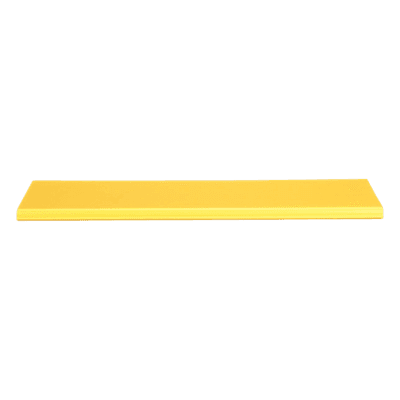 Tapa con Bisagra para Canaleta / PVC Rígido UL 94V-0 / Longitud 2 m (6.6 ft) / Radio de Curvatura 2' (0.6 m) / Color Amarillo / Sistema QuikLock