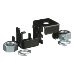 Soporte para Montaje en Charola Tipo Escalerilla, Compatible con Rieles de 9.5 x 38.1 mm o 9.5 x 50.8 mm, Uso Con Varilla Roscada de 5/8", Color Negro 