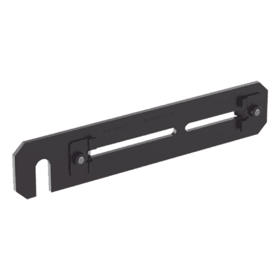 Soporte de Montaje a Techo, para Canaletas FiberRunner 4X4 o 6x4, Uso con Varilla Roscada de 1/2", Color Negro