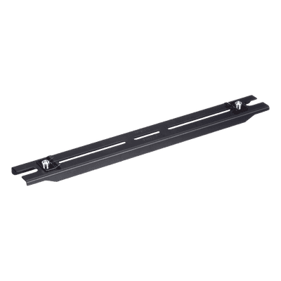 Soporte de Montaje a Techo Tipo Trapecio QuikLock™, para Canaletas FiberRunner 4X4 y 6x4, o Charola Wyr-Grid de 12in, Uso con Varilla Roscada de 1/2", Color Negro