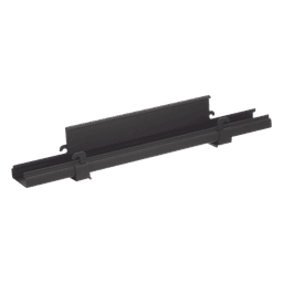 Soporte de Montaje a Techo Tipo Trapecio, para Charolas Wyr-Grid de 12 in (304.8 mm) de Ancho, Uso con Varilla Roscada de 1/2", Color Negro
