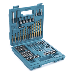 Juego de accesorios multiproposito / 75 piezas / Brocas HSS-TiN / Dados 5-11 mm / Puntas PH-PZ-T
