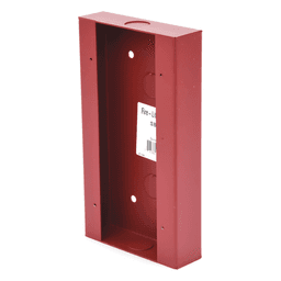 Caja de Montaje Superficial / Acero Rojo / 4.5 x 8.188 x 1.375 pulgadas / Interior Seco / Estaciones BG-12LR Series