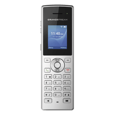Teléfono IP portátil con conexión a través de  Wi-Fi, 2 líneas, 2 cuentas SIP
