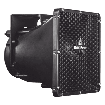 Altavoz De Alta Fidelidad HyperSpike®, Serie TCPA-10, Con Aislante De Ruido, Listado UL1480, Clase I, Division 2 (CID2), Color Negro, Exterior/Interior, 8 ohm