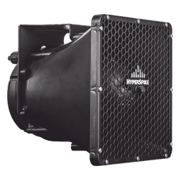 Altavoz De Alta Fidelidad HyperSpike®, Serie TCPA-10, Con Aislante De Ruido, Listado UL1480, Clase I, Division 2 (CID2), Color Negro, Exterior/Interior, 8 ohm