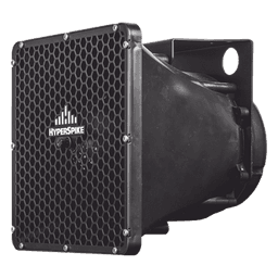 Altavoz De Alta Fidelidad HyperSpike®, Serie TCPA-10, Con Aislante De Ruido, Listado UL1480, Clase I, Division 2 (CID2), Color Negro, Exterior/Interior, 8 ohm