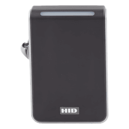 Lector de Control de Acceso / Multitecnología SEOS, iCLASS, MIFARE, HID Proximity / Interfaz Wiegand y RS-485 / Montaje en Marco o Superficie Plana / LED Tricolor y Audio