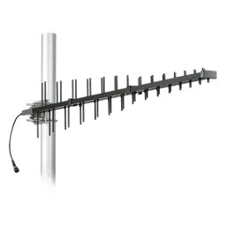 Antena LPDA de Alta Ganancia/ ESPECIAL PARA AMPLIFICADORES DE UNA A CINCO BANDAS DE FRECUENCIA/ 698-2700 MHz/ 12.15 dBi de Ganancia.