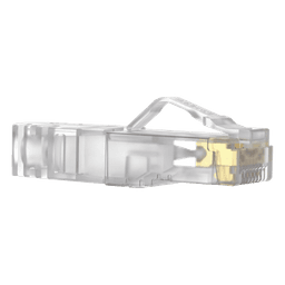 Plug RJ45 / Cat6A / 23-24 AWG / 50μm Oro / 2500 Ciclos / 100 Piezas / 0.26-0.31 in Diámetro