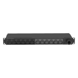 PDU Básico para Distribución de Energía, Enchufe de Entrada NEMA L6-30P, Con 12 Contactos C13, Instalación Horizontal de 19in, 1UR, 30 Amp, 208 Vca 