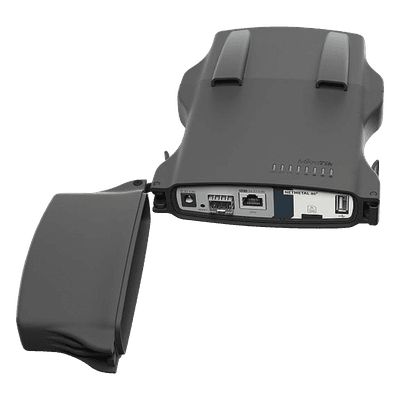 (NetMetal ac²) Punto de Acceso Conectorizado, Doble Banda Simultanea en 2.4 y 5 GHz, Hasta 1167 Mbps y 1000 mW de Potencia