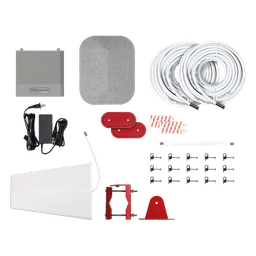 KIT Amplificador de Señal Celular, HOME MULTIROOM | Mejora la Señal Celular de todos los Operadores | Cubre áreas de hasta 900 m²