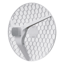 (LHG XL 52 ac) Backbone y CPE de Doble Banda con Antena de 27 dBi (5 GHz) y 18 dBi (2.4GHz), Hasta 1000 mW de Potencia y 860 Mbps, Soporta PoE af/at