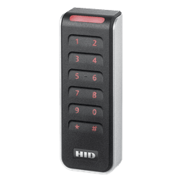 Lector de Control de Acceso con Teclado / Multitecnología / Wiegand y OSDP / 45 mm x 121.5 mm / 12 VCC / 1.77 in x 4.78 in