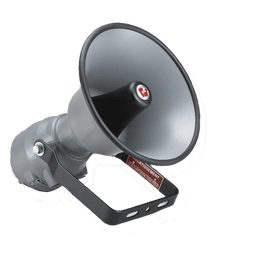 Altavoz amplificado a prueba de explosiones / 24 VCD / IP65 / Tipo 4X / 0-114 dBA @ 10 pies (0-124 dBA @ 1m) / Clase I Div. 1 Grupos B-D