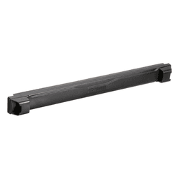 Tapa Ciega Estándar de 19in, Compatible con Racks con Rieles de Orificio Cuadrado, Instalación sin Herramienta, Plano, 1 UR, Color Negro