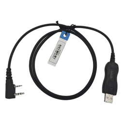 Cable de Programación USB / Conector 2 Pines 3.5mm/2.5mm / Longitud 1 m (3.3 ft) / Compatible Windows 98 a 11 / Radios Kenwood y TXPRO