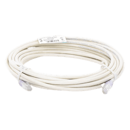 Cable de Parcheo UTP Cat6 / 24 AWG / CM / 30 ft (9.14 m) / Blanco Mate