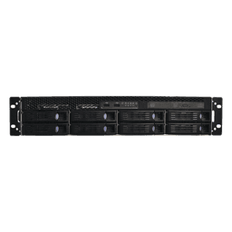 NVR empresarial / 64 canales IP / 4K / 64 TB incluidos / RAID 1-5-6-10 / Windows 10 IoT Enterprise / Fuente redundante