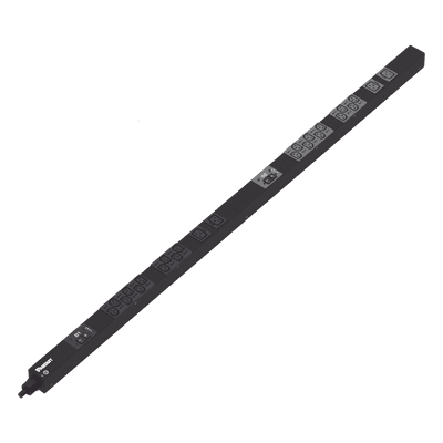 PDU Básico para Distribución de Energía, Enchufe de Entrada NEMA L6-30P, Con 20 Salidas C13 y 4 C19, de Instalación Vertical, 208 Vca, 30 Amp