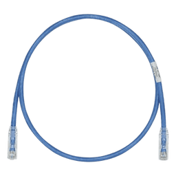 Cable de Parcheo / UTP Cat6 / 24 AWG / CM / 0.61 m (2 ft) / Azul