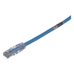 Cable de Parcheo / UTP Cat6 / 24 AWG / CM / 0.61 m (2 ft) / Azul
