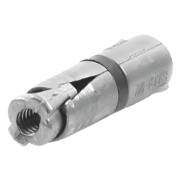 Taquete Expansor Tipo Z / 1/4" x 1 3/4" / 44 mm / Sin Tornillo / 200 kg Tensión / 240 kg Corte