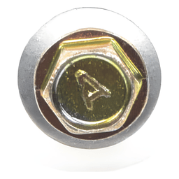 Tornillo Punta Broca / Sello Montado / 6.5 x 25 mm (1/4" x 1") / Cabeza Hexagonal / Caja 100 pzas