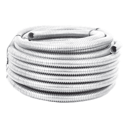 Tubo Flexible galvanizado de 1"  (25 mm) Rollo con 30 mts