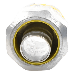Conector Recto para tubo tipo Liquidtight de 1/2" (13 mm). 
