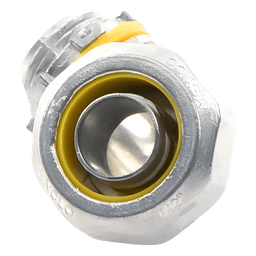 Conector Curvo para tubo tipo Liquidtight de 1/2"  (13 mm). Compatible con ANC-COT12.