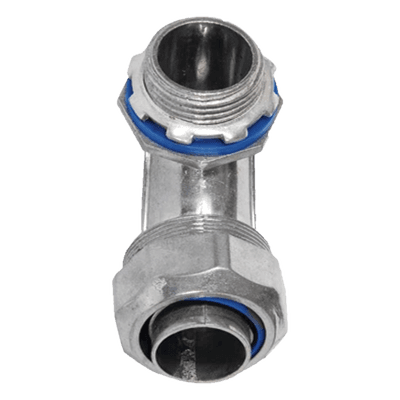 Conector Curvo para tubo tipo Liquidtight de 3/4"  (19 mm). Compatible con ANC-COT34.