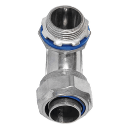 Conector Curvo para tubo tipo Liquidtight de 3/4"  (19 mm). Compatible con ANC-COT34.
