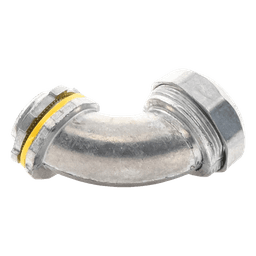 Conector Curvo para tubo tipo Liquidtight de 3/4"  (19 mm). Compatible con ANC-COT34.