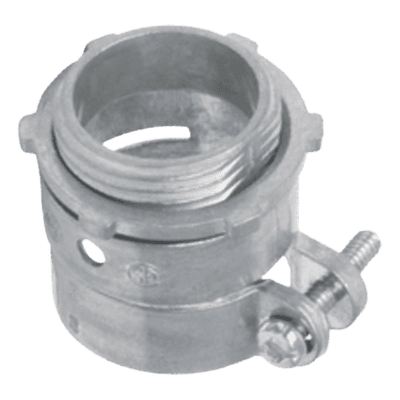  Conector recto para tubo flexible de 3/8" (9.5 mm).