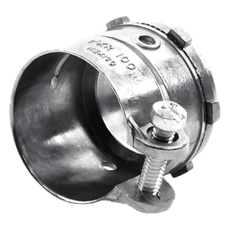 Conector recto para tubo flexible de 1" (25 mm).