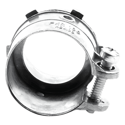 Conector recto para tubo flexible de 1" (25 mm).
