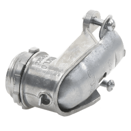 Conector curvo para tubo flexible 3/4"  (19 mm)
