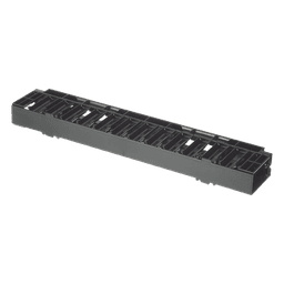 Organizador de Cables Horizontal NetManager, Sencillo (Solo Frontal), Para Rack de 19in, 1UR