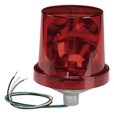 Luz de advertencia giratoria Electraray® 120 VAC color Rojo