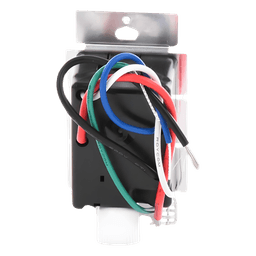 Interruptor on/off inalámbrico de pared para iluminación y ventiladores, 120 V, requiere neutro, control con Pico o desde la app con Smart Bridge, Caseta Wireless