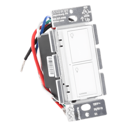 Interruptor on/off inalámbrico de pared para iluminación y ventiladores, 120 V, requiere neutro, control con Pico o desde la app con Smart Bridge, Caseta Wireless