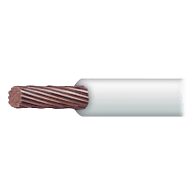 Cable THW-LS / Calibre 12 AWG / 19 Hilos / Color Blanco / Bobina 100 m (328 ft)