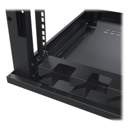 Organizador de Cables Horizontal / 19" / 1U / Acero / Capacidad 22 Cables Cat 5e