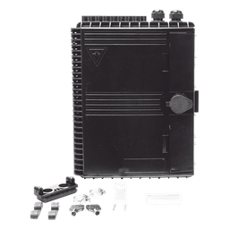 Cierre de Empalme para 24 Fusiones de Fibra Óptica, Interior/Exterior, con 16 Acopladores SC/APC y Splitter 1x16 SC/APC Incluido, IP65