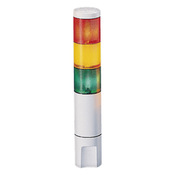 Indicador de estado LED MicroStat, 3 niveles, UL y cUL, 120Vca, rojo, ámbar, verde