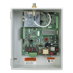 Controlador de sirena / Radio unidireccional / 4 relés programables / Alimentación múltiple 12-220V