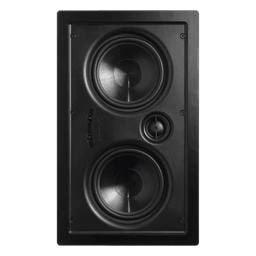 Altavoces de montaje en pared / Woofers duales 5in (0.42ft) / Tweeter 1in (0.08ft) / 100W / 8Ω